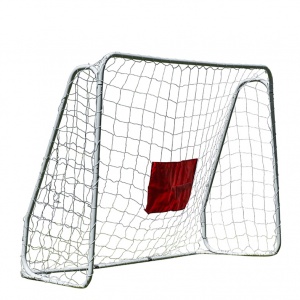 Foldable Football Goal with Removable Target Shot Cover Sheet